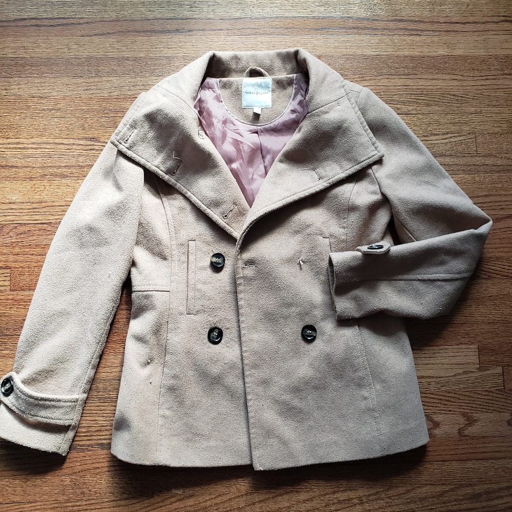 Thread & Supply Wool Peacoat